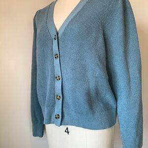 Treasure & Bond Sky Blue Cardigan